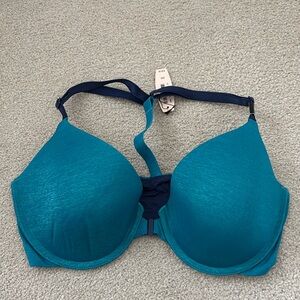 NWT Victoria’s Secret Racerback Semi Demi Bra - 34D